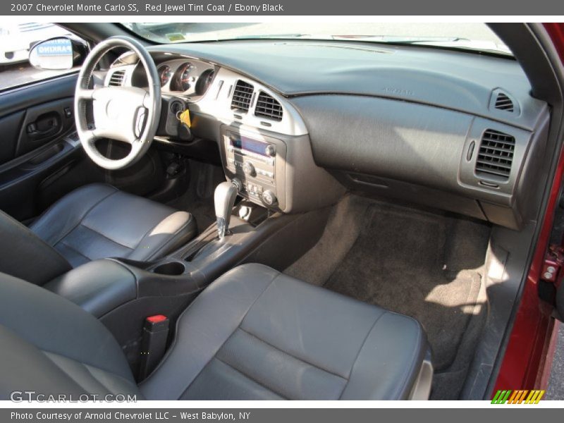 Red Jewel Tint Coat / Ebony Black 2007 Chevrolet Monte Carlo SS