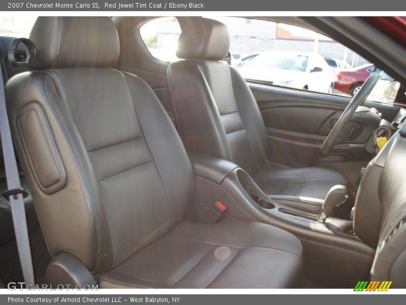 Red Jewel Tint Coat / Ebony Black 2007 Chevrolet Monte Carlo SS