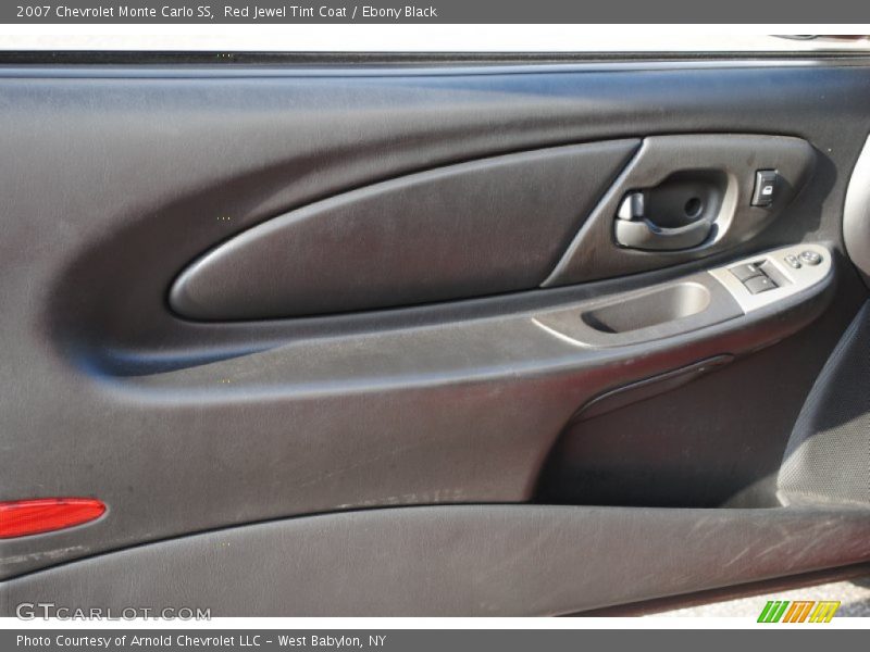 Red Jewel Tint Coat / Ebony Black 2007 Chevrolet Monte Carlo SS