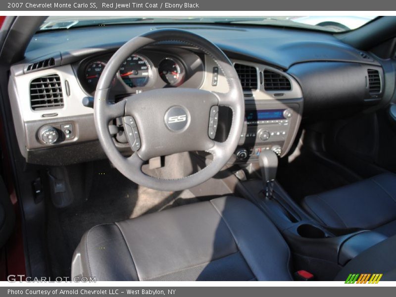 Red Jewel Tint Coat / Ebony Black 2007 Chevrolet Monte Carlo SS