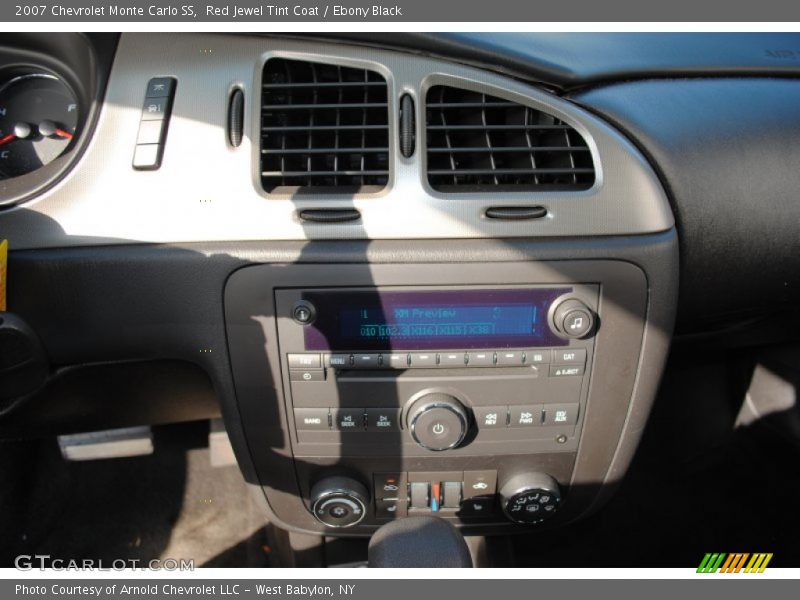 Red Jewel Tint Coat / Ebony Black 2007 Chevrolet Monte Carlo SS