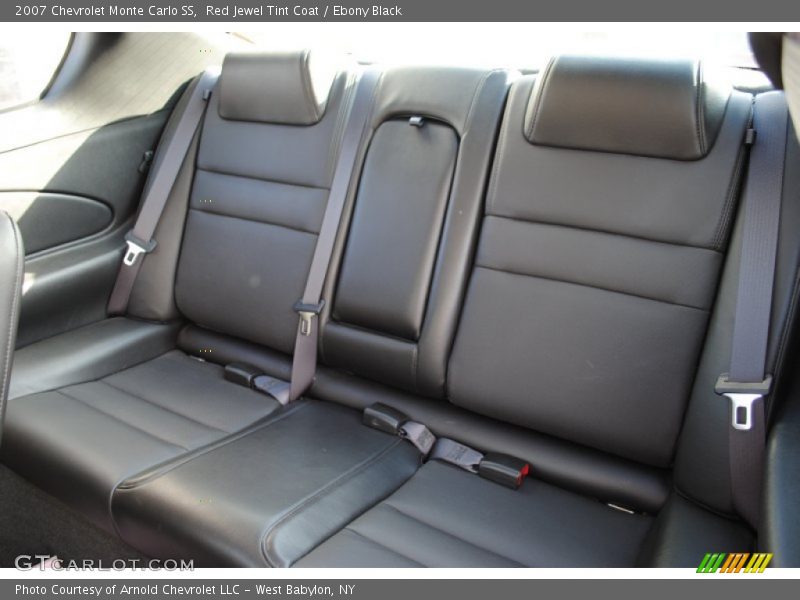 Red Jewel Tint Coat / Ebony Black 2007 Chevrolet Monte Carlo SS