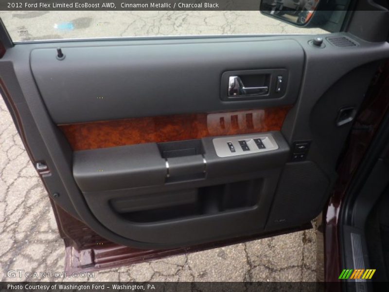Cinnamon Metallic / Charcoal Black 2012 Ford Flex Limited EcoBoost AWD