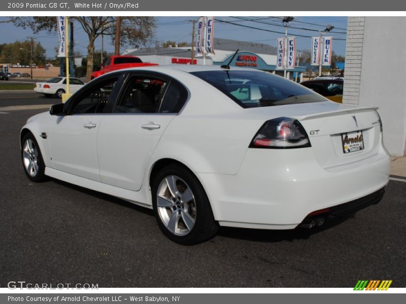  2009 G8 GT White Hot