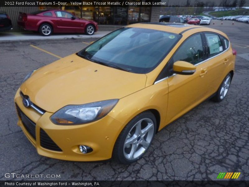 Front 3/4 View of 2012 Focus Titanium 5-Door