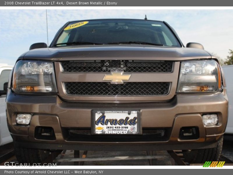 Desert Brown Metallic / Ebony 2008 Chevrolet TrailBlazer LT 4x4