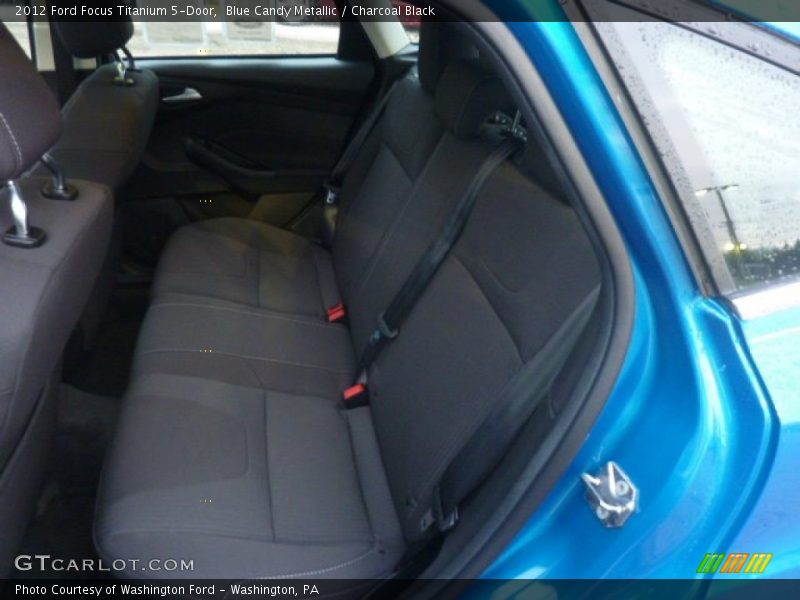  2012 Focus Titanium 5-Door Charcoal Black Interior