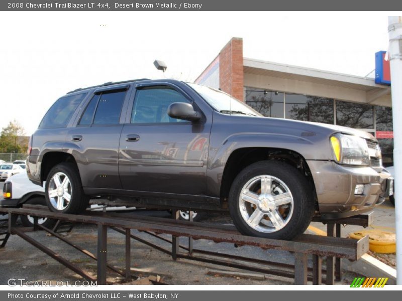 Desert Brown Metallic / Ebony 2008 Chevrolet TrailBlazer LT 4x4