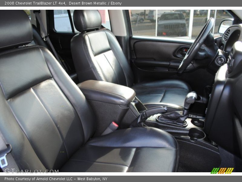 Desert Brown Metallic / Ebony 2008 Chevrolet TrailBlazer LT 4x4