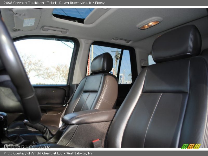 Desert Brown Metallic / Ebony 2008 Chevrolet TrailBlazer LT 4x4