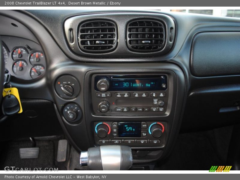 Desert Brown Metallic / Ebony 2008 Chevrolet TrailBlazer LT 4x4