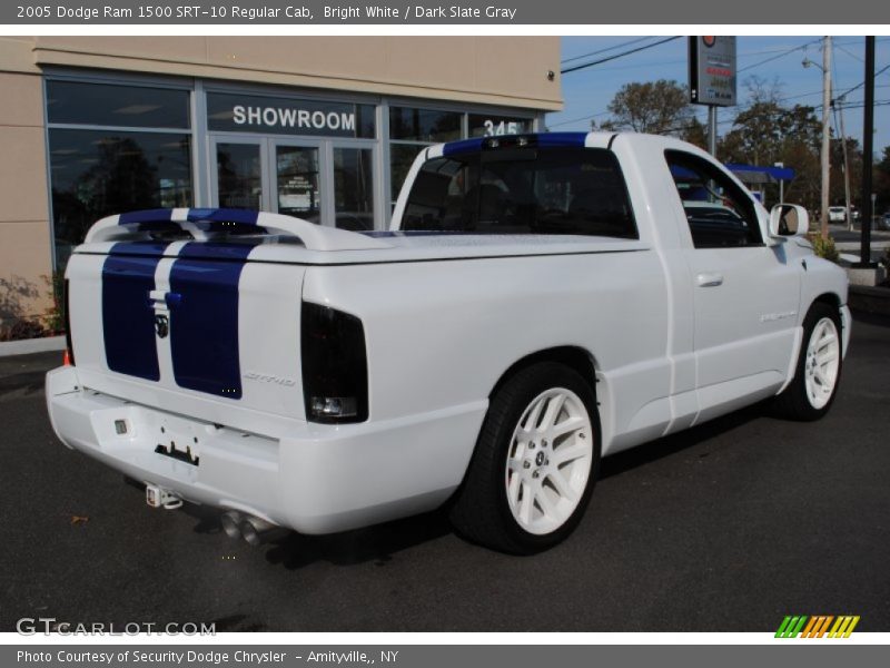 Bright White / Dark Slate Gray 2005 Dodge Ram 1500 SRT-10 Regular Cab