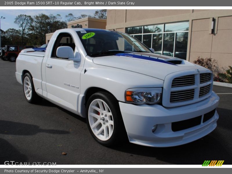 Front 3/4 View of 2005 Ram 1500 SRT-10 Regular Cab