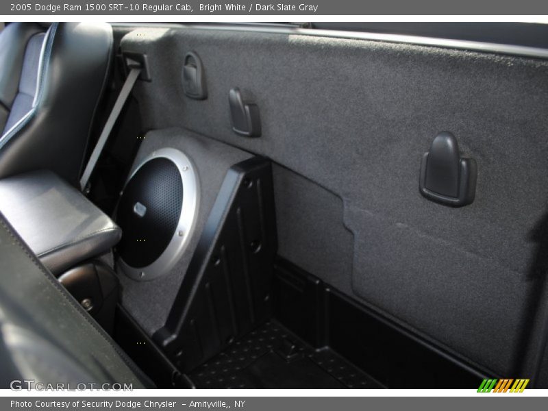 Bright White / Dark Slate Gray 2005 Dodge Ram 1500 SRT-10 Regular Cab