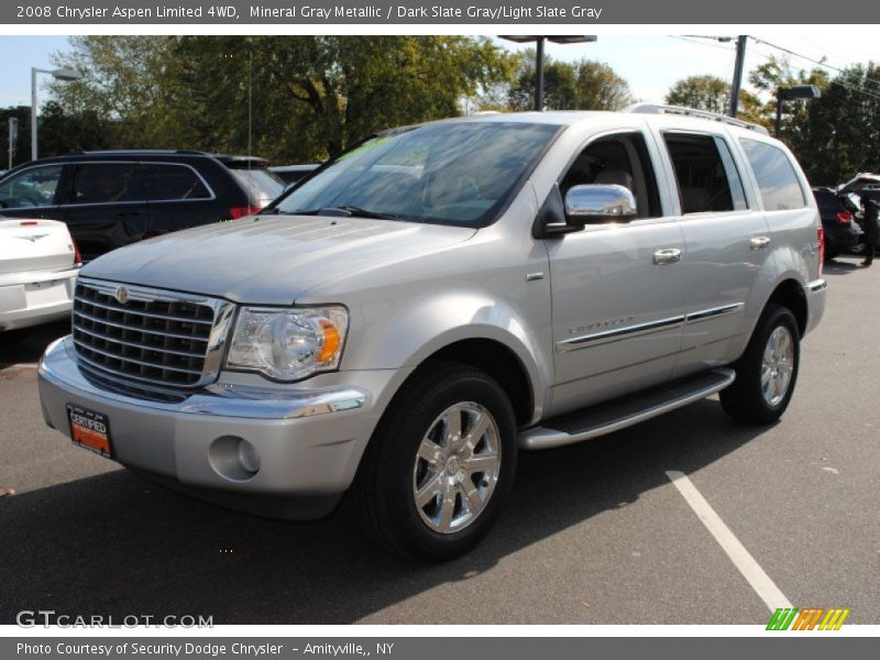 Mineral Gray Metallic / Dark Slate Gray/Light Slate Gray 2008 Chrysler Aspen Limited 4WD