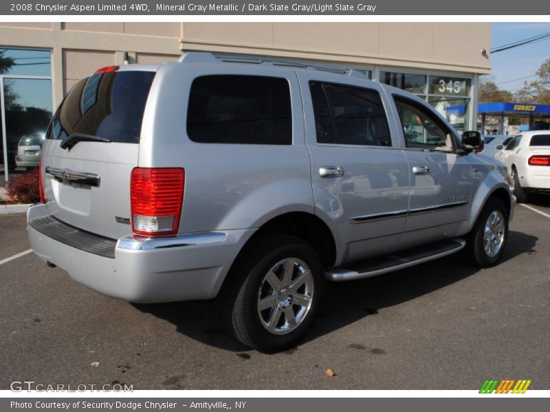 Mineral Gray Metallic / Dark Slate Gray/Light Slate Gray 2008 Chrysler Aspen Limited 4WD