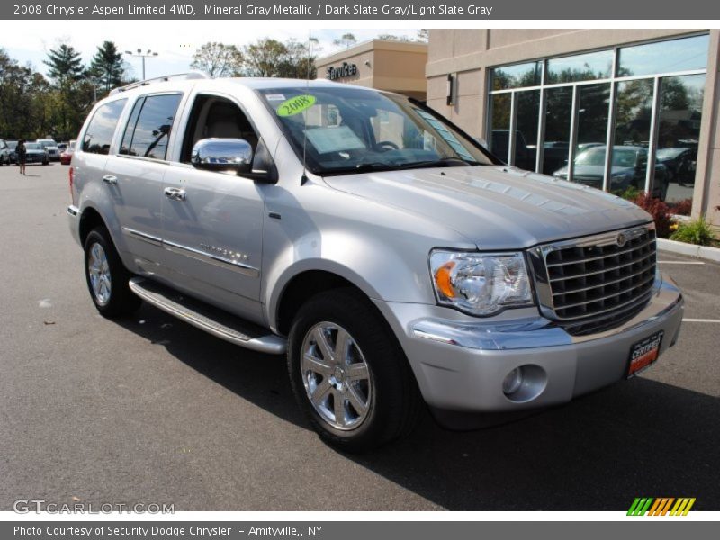 Mineral Gray Metallic / Dark Slate Gray/Light Slate Gray 2008 Chrysler Aspen Limited 4WD