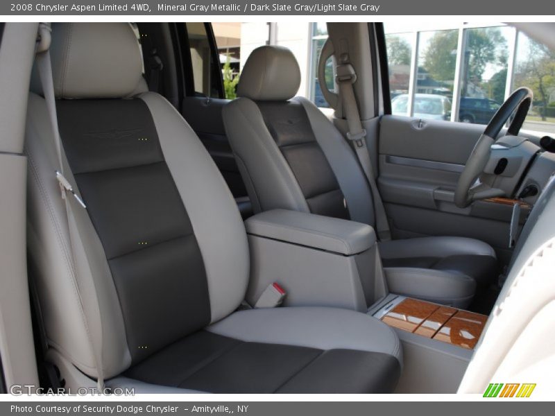 Mineral Gray Metallic / Dark Slate Gray/Light Slate Gray 2008 Chrysler Aspen Limited 4WD