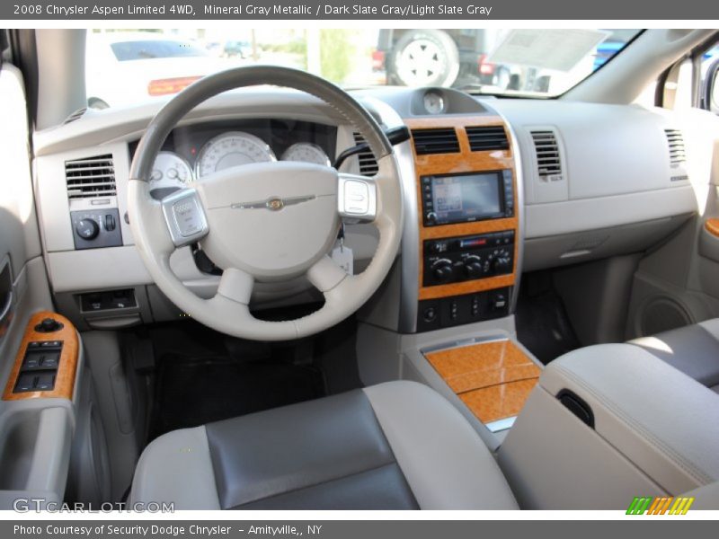 Mineral Gray Metallic / Dark Slate Gray/Light Slate Gray 2008 Chrysler Aspen Limited 4WD