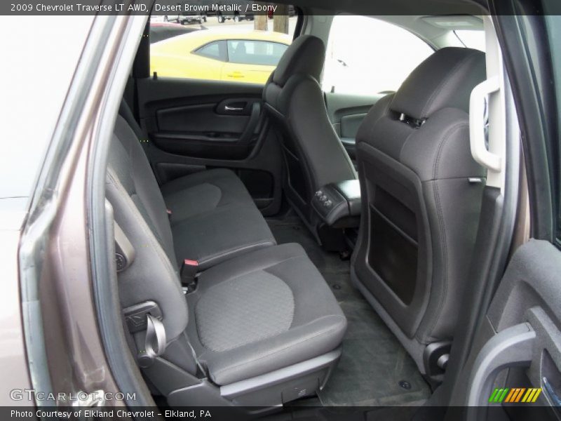 Desert Brown Metallic / Ebony 2009 Chevrolet Traverse LT AWD