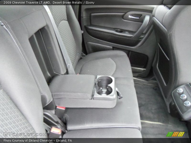Desert Brown Metallic / Ebony 2009 Chevrolet Traverse LT AWD