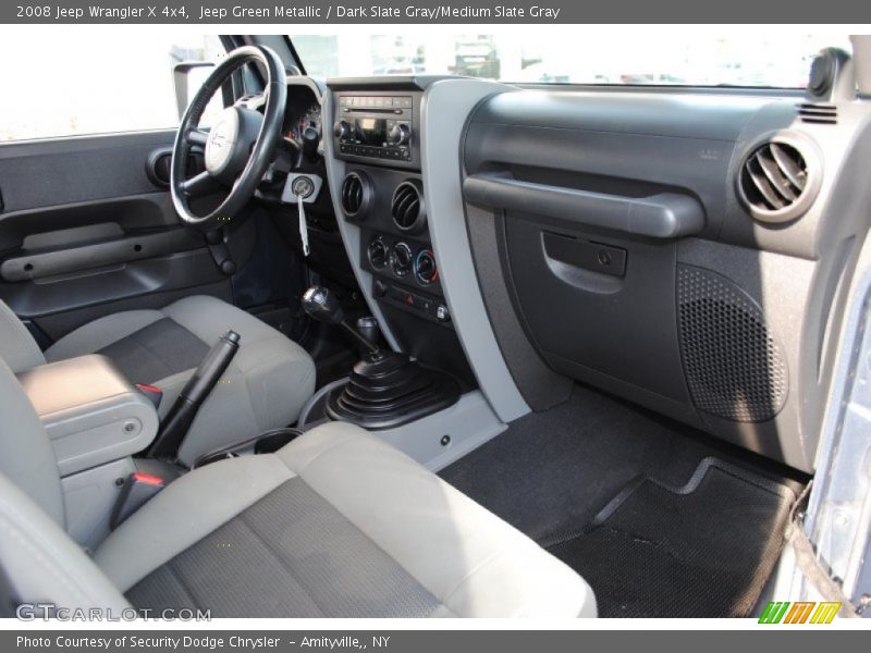Dashboard of 2008 Wrangler X 4x4