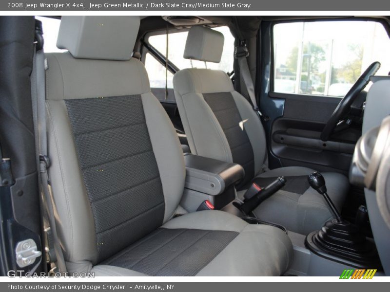  2008 Wrangler X 4x4 Dark Slate Gray/Medium Slate Gray Interior