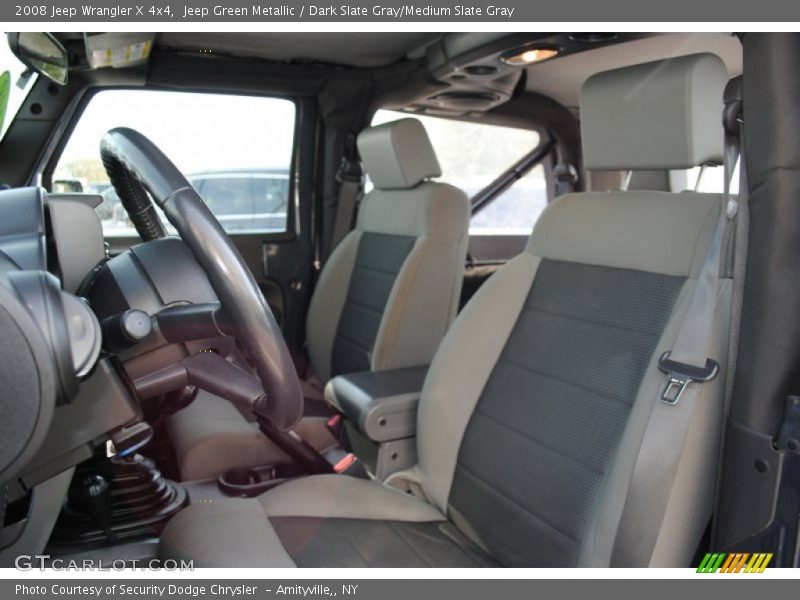  2008 Wrangler X 4x4 Dark Slate Gray/Medium Slate Gray Interior