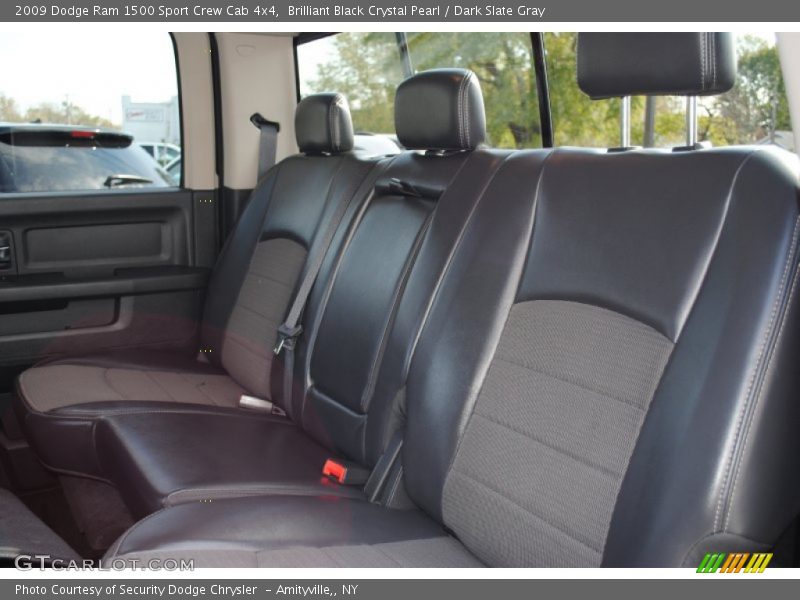 Brilliant Black Crystal Pearl / Dark Slate Gray 2009 Dodge Ram 1500 Sport Crew Cab 4x4