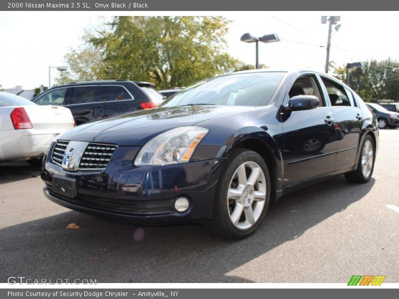 Onyx Black / Black 2006 Nissan Maxima 3.5 SL