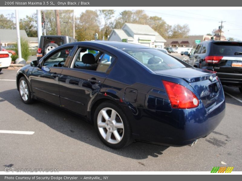 Onyx Black / Black 2006 Nissan Maxima 3.5 SL