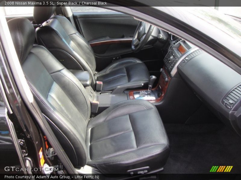 Super Black / Charcoal Black 2008 Nissan Maxima 3.5 SL