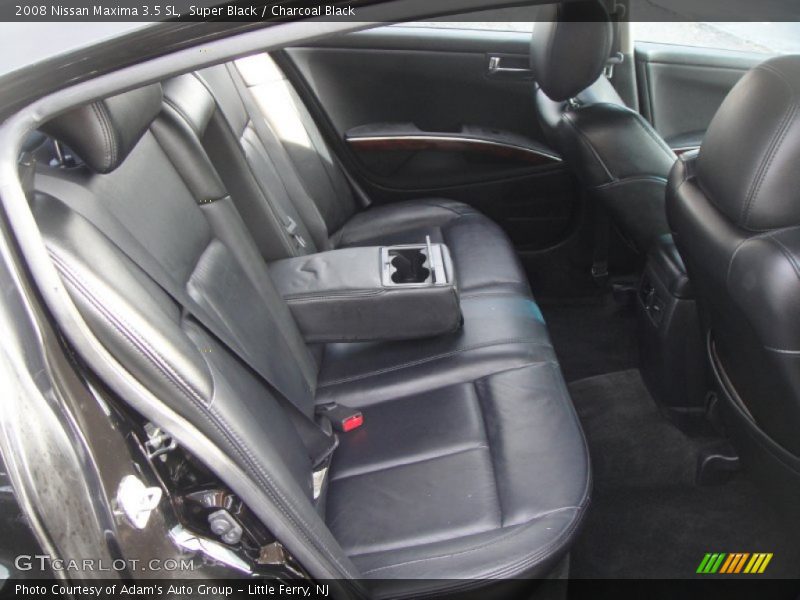 Super Black / Charcoal Black 2008 Nissan Maxima 3.5 SL
