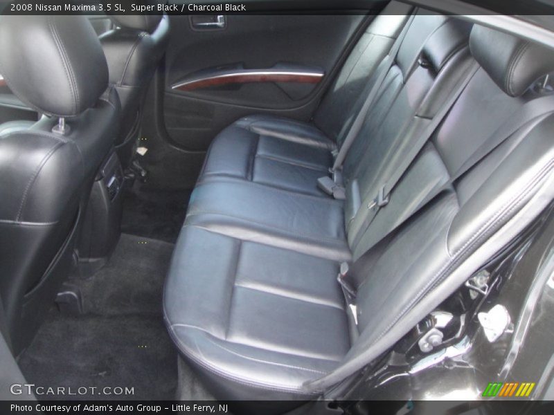 Super Black / Charcoal Black 2008 Nissan Maxima 3.5 SL