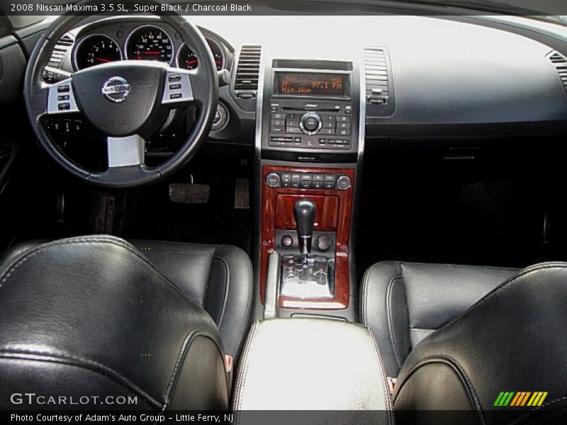 Super Black / Charcoal Black 2008 Nissan Maxima 3.5 SL
