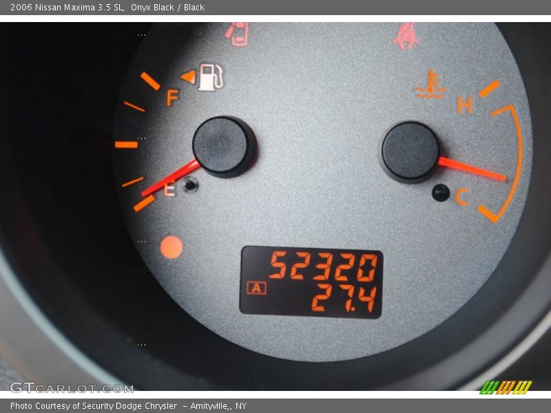 Onyx Black / Black 2006 Nissan Maxima 3.5 SL