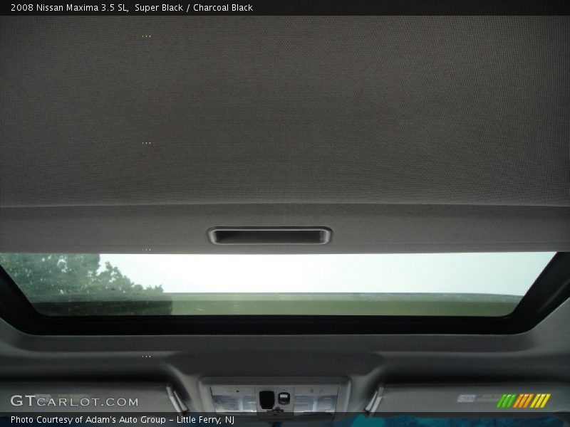 Super Black / Charcoal Black 2008 Nissan Maxima 3.5 SL