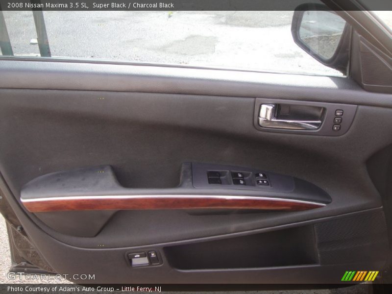 Super Black / Charcoal Black 2008 Nissan Maxima 3.5 SL