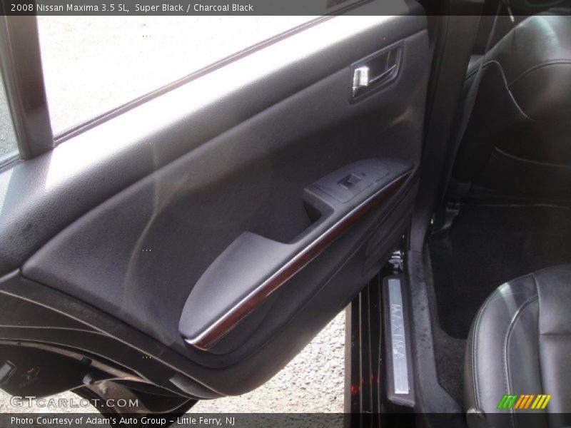 Super Black / Charcoal Black 2008 Nissan Maxima 3.5 SL