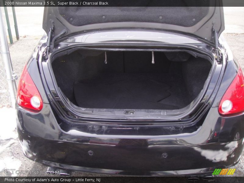 Super Black / Charcoal Black 2008 Nissan Maxima 3.5 SL