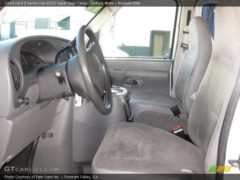  2004 E Series Van E350 Super Duty Cargo Medium Flint Interior