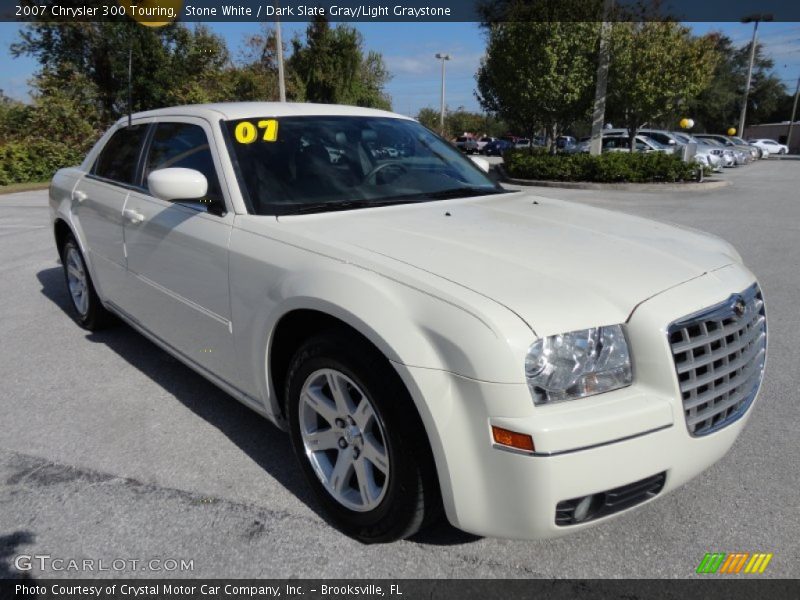 Stone White / Dark Slate Gray/Light Graystone 2007 Chrysler 300 Touring
