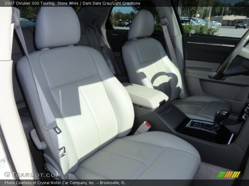 Stone White / Dark Slate Gray/Light Graystone 2007 Chrysler 300 Touring