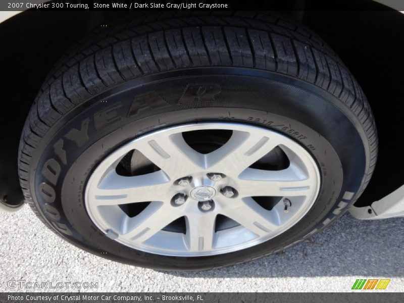 Stone White / Dark Slate Gray/Light Graystone 2007 Chrysler 300 Touring