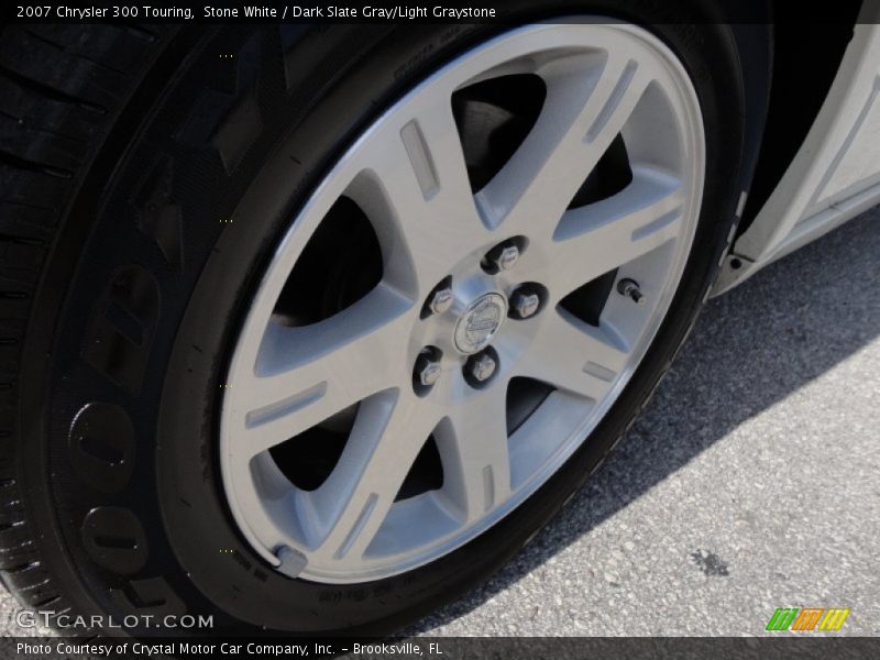 Stone White / Dark Slate Gray/Light Graystone 2007 Chrysler 300 Touring