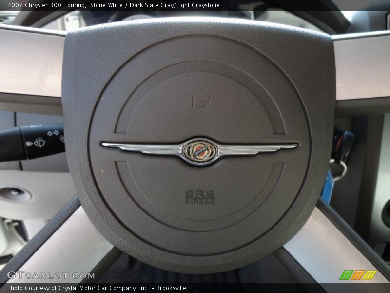 Stone White / Dark Slate Gray/Light Graystone 2007 Chrysler 300 Touring