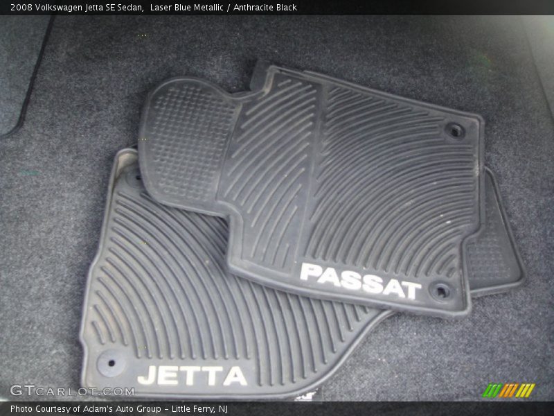 Laser Blue Metallic / Anthracite Black 2008 Volkswagen Jetta SE Sedan