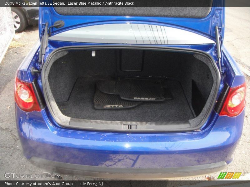 Laser Blue Metallic / Anthracite Black 2008 Volkswagen Jetta SE Sedan