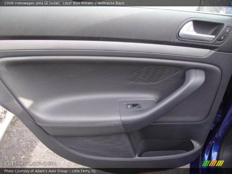 Laser Blue Metallic / Anthracite Black 2008 Volkswagen Jetta SE Sedan