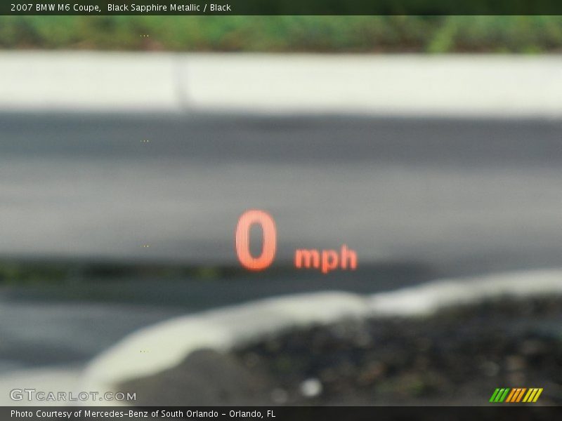 Black Sapphire Metallic / Black 2007 BMW M6 Coupe